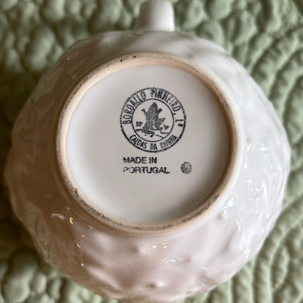 Bordallo Pinheiro Sugar & Creamer - Picture 7 of 7